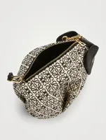 Mini Canvas Anagram Jacquard Elephant Bag