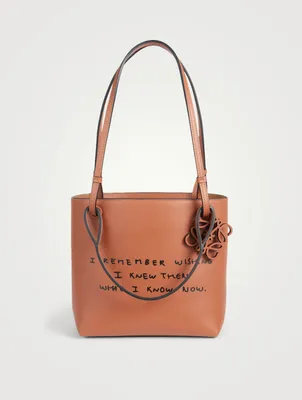 Words Double Handle Square Tote