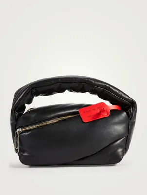 Pump Padded Leather Pouch