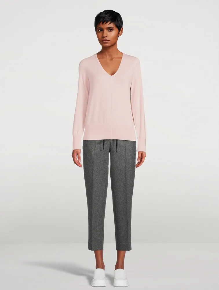 V-Neck Cashmere Sweater