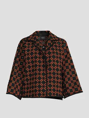 Elmata Embroidered Tile Jacket