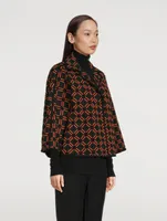 Elmata Embroidered Tile Jacket