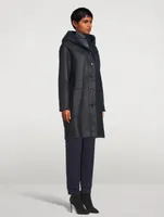 Reversible Leather And Shearling Coat