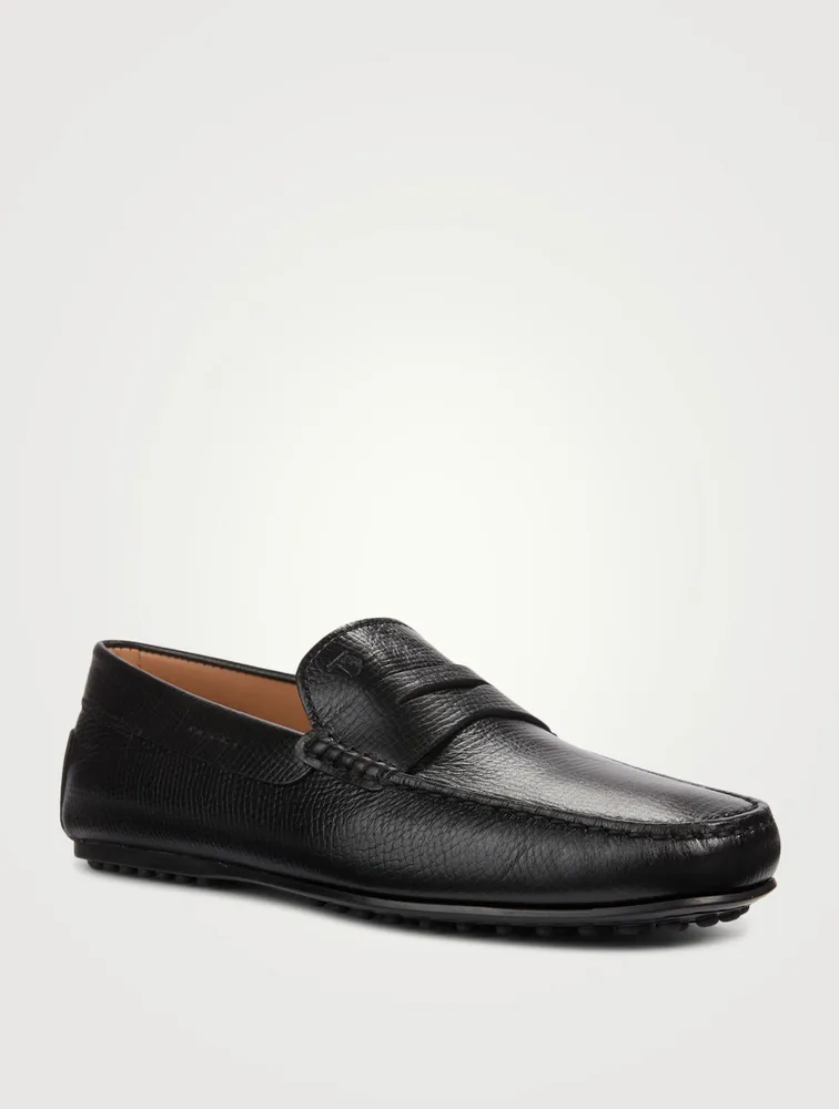 City Gommino Leather Penny Loafers