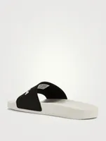 Logo Rubber Pool Slide Sandals