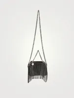 Mini Falabella Tote Bag With Crystal Fringe
