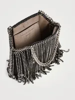 Mini Falabella Tote Bag With Crystal Fringe