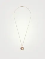 Mini Classique 14K Gold Milly Pendant Necklace With Sapphires And Diamonds