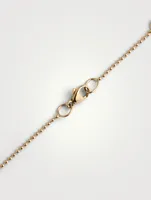 Mini Classique 14K Gold Milly Pendant Necklace With Sapphires And Diamonds