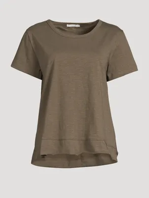 The Raw Hem Slub Organic Cotton T-Shirt