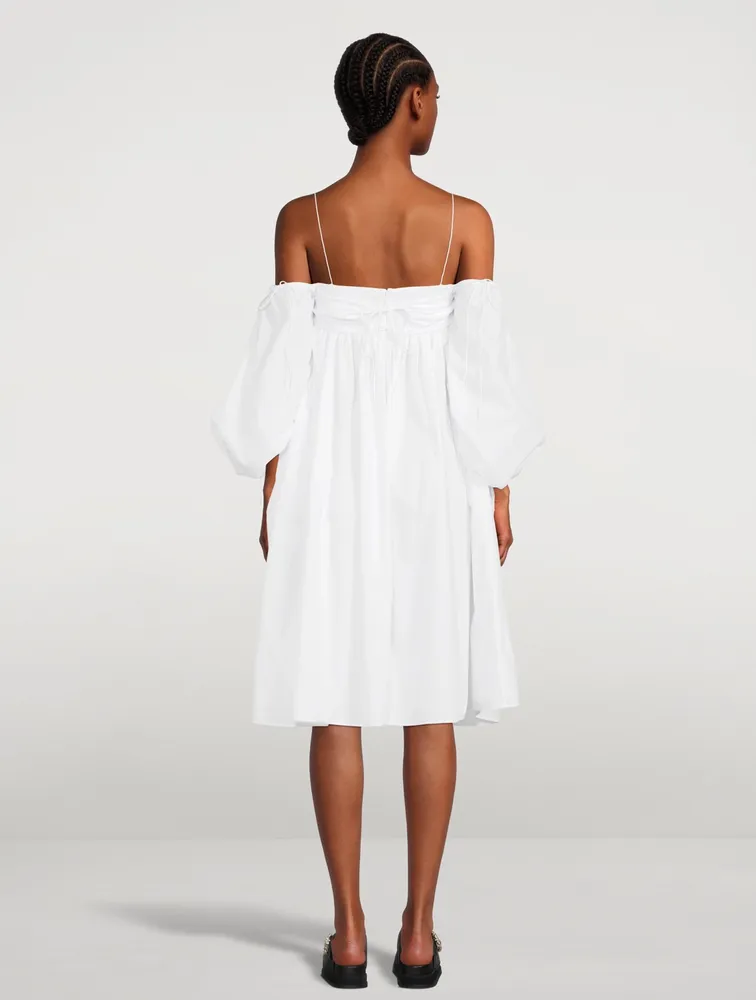 Bethanny Cotton Off-Shoulder Dress
