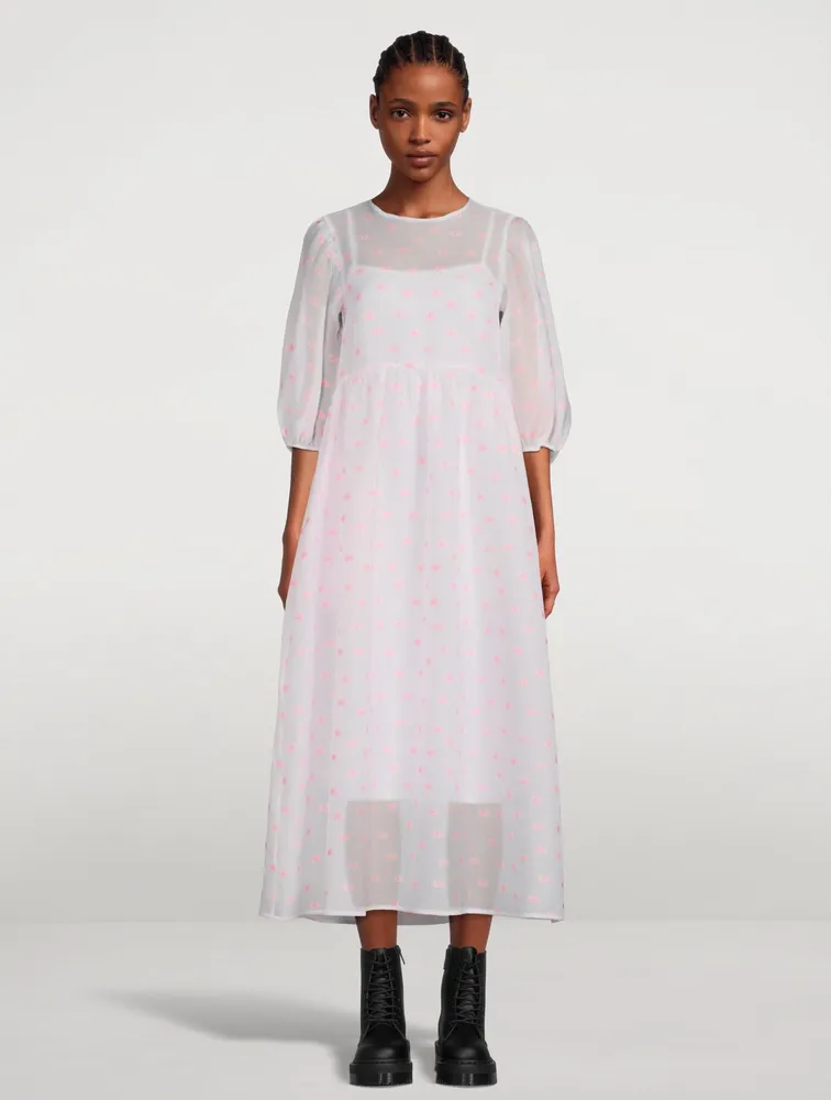 Karmen Jacquard Midi Dress