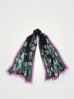 Silk Scarf In Floral Print