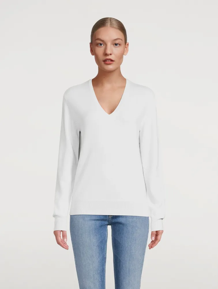 Cashmere V-Neck Sweater