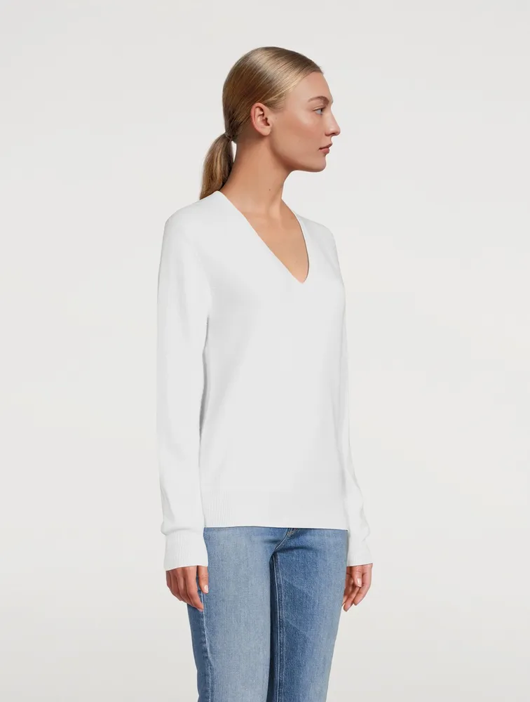 Cashmere V-Neck Sweater