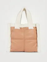 Medium Lolita Faux Shearling Tote Bag