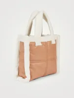 Medium Lolita Faux Shearling Tote Bag