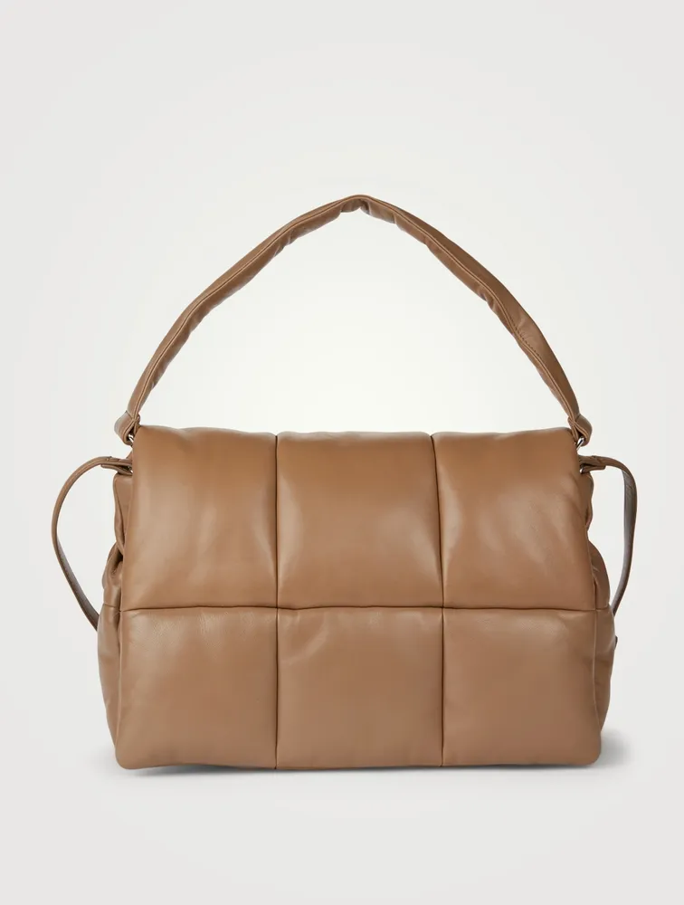 Wanda Quilted Leather Clutch
