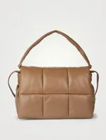 Wanda Quilted Leather Clutch