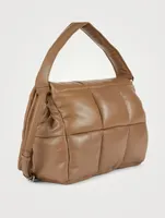 Wanda Quilted Leather Clutch