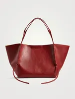 Large Leather Tote Bag