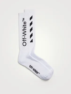 Diag Mid-Length Socks