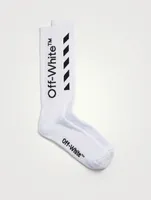 Diag Mid-Length Socks