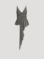 Brize Silk-Blend Twisted Top