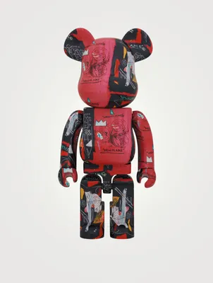 Andy Warhol x Jean-Michel Basquiat #1 1000% Be@rbrick