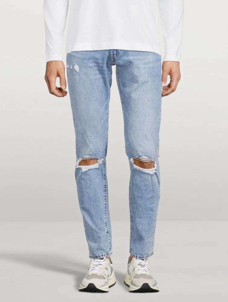 512 Slim Tapered Jeans With Rips