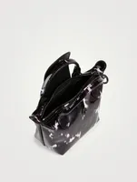 Small Le Pliage Patent Leather Top Handle Bag