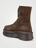 Zipped 1 Suede Ankle Boots