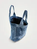 Patchwork Denim Tote Bag