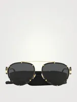 Aviator Sunglasses With Strap