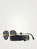 Aviator Sunglasses With Strap