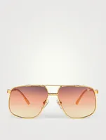 VF Cash 24K Gold Aviator Sunglasses