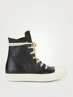 Phlegethon Leather High-Top Sneakers