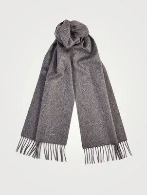 Wool And Cashmere Long Scarf