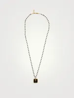 Palm Beaded Necklace