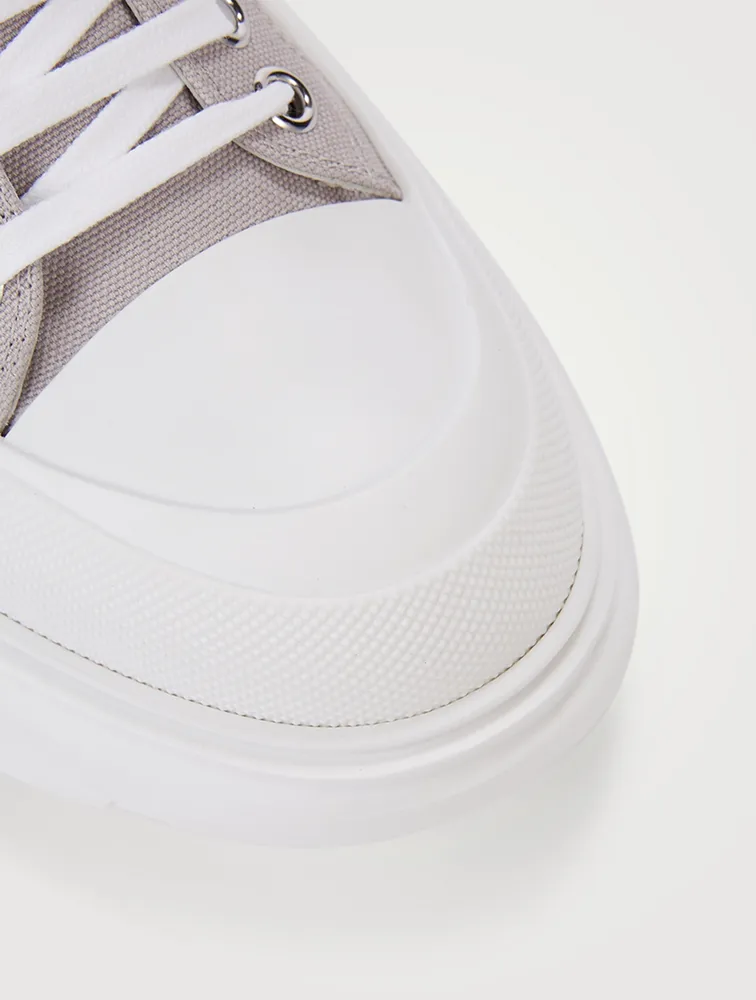 Tread Slick Canvas Platform Sneakers