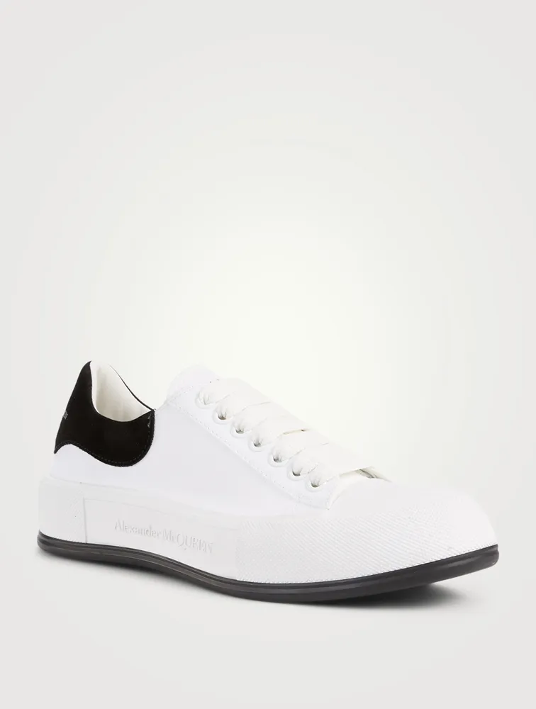 Deck Plimsoll Canvas Sneakers