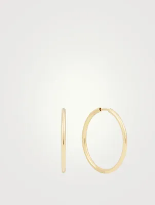 Senorita Goldplated Hoop Earrings