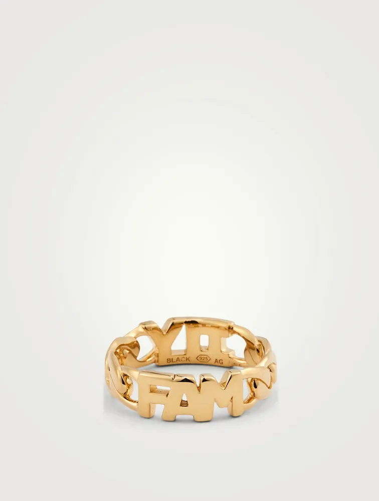 Family Goldplated Ring