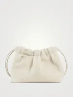 Thetis Faux Fur Drawstring Bucket Bag