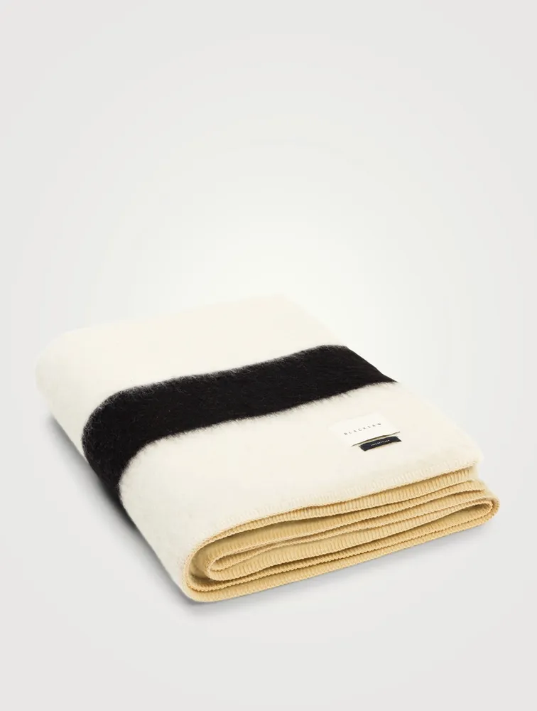 The Siempre Recycled Alpaca-Blend Blanket