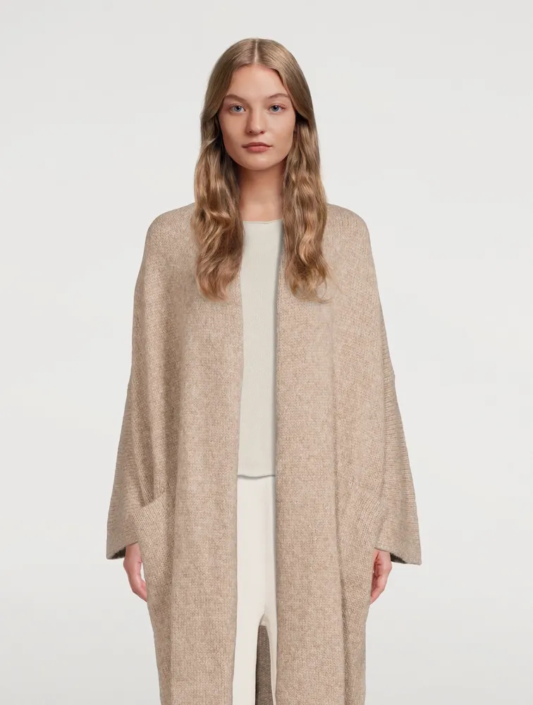 Alpaca-Blend House Coat