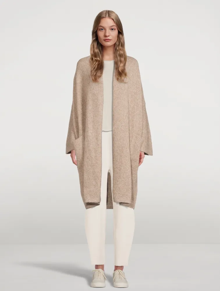 Alpaca-Blend House Coat