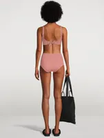 Culotte de bikini taille haute Paloma