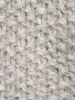 Pearl Pattern Alpaca-Blend Cardigan