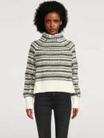 Reversed Jacquard Sweater